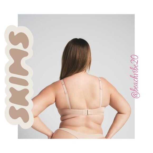 SKIMS Wireless Form T-Shirt Demi Bra Mica 34DDD NWT - Picture 3 of 5